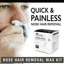 Men's Nose Hair Removal Wax Beads Kit Nasal Ear Hairs Painless Effective M6N7