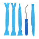 5pcs Auto Disassembly Tools DVD Stereo Refit Kits Interior Plastic Trim Pan