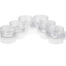 50 Pieces Plastic Cosmetic Empty Pots Sample For Make up With Pretty Woman