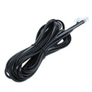6P6C RJ11 Telephone Extension Fax Modem Cable Line 5M Length Black E3B5