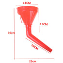 Car Motorcycle Truck Plastic Filling Funnel Pipe Spout Pour Oil Too â„–[