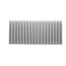 Extruded Aluminum Heatsink Cooling Module For LED Transistor IC Power Amps