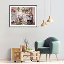 5D DIY Full Drill Diamond Painting Bathtub Embroidery Craft Kit Home Decor
