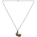 Retro Bronze Quartz Football Shape Steampunk Pocket Watch Necklace 31.5 inc N7F4