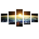 Modern Wall Hanging Canvas Picture Art Print Painting Home Decor Sunrise-S