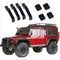 1Set black plastic car door hinges & door handles for 1:10 rc crawler trx4 U Gw