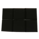 6 Pieces Soundproof Acoustic Wedge Foam Panel Sound-absorbing Board 5cm