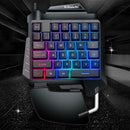 35-Key One Single Hand Bluetooth Wireless Gaming Mechanical Keyboard Backlit NEW