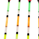 5pcs Vertical Fishing Float Bobbers Wooden Fishing Buoy Rock Fishing Tackle