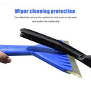 Long Handle Ice Scraper Glass Window Clean Squeegee Snow Shovel Remover