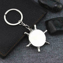 Compass Alloy Keychain Camping Hiking Outdoor Travel Portable Tool Practica U0J2