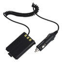 Car Battery Eliminator DC12V Black for Handheld Radio Baofeng UV-5R D3N6