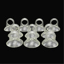 10Pcs 10mm Diameter Aquarium Fish Tank Suction Cup Tube Holder Sucker Pipe Clips