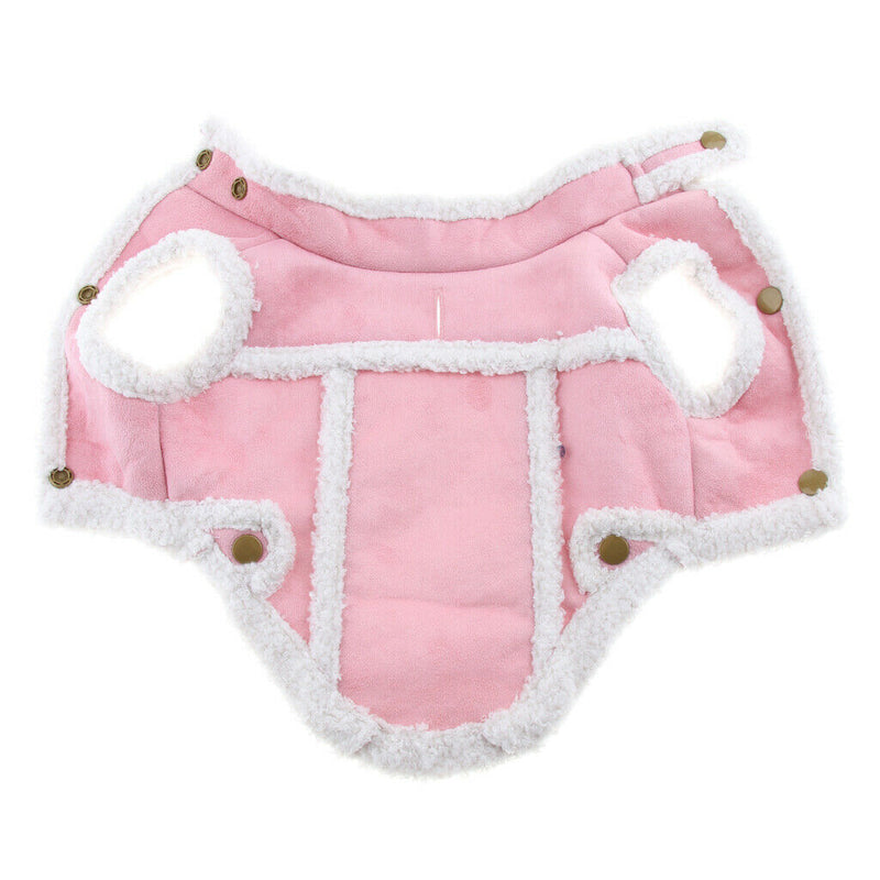 Pet Clothes Dog Jacket Pink Vest Coat Shirt Dog Clothes for Medium Dogs