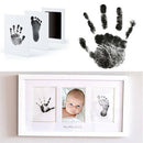 Photo Frame Kit Newborn Baby Handprint and Footprint with Clean Touch Ink Pad