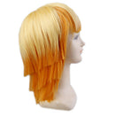 Anime Cartoon Characters Agatsuma Zenitsu Yellow Orange Long Curly Wig Cospl-OZ