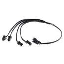 2pcs Splitter Cable Connector for EL Wire Neon Strip Light Accessory