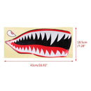 2xFlying Tigers Shark Teeth A-10 Warthog Decals Stickers Warhawk Fighter Jet New