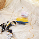 Transparent Girl Cute Chain Bag Jelly Handbag Female Bag Mini Small Shoulde