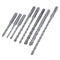 8x Electric Hammer Drill Round Handle 2 Pit 2 Slot Impact Drill Cement Drill