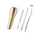 Copper Leather Tent Sewing Awl Hand Stitcher Taper Leathercraft Needle Wor PHZ