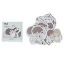 45pcs cute cartoon panda DIY Diary Craft Stickers Scrapbooking decorJA%o
