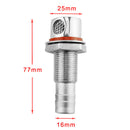Heavy Duty 316 Stainless Steel Straight Gas Fuel Tank Vent Through Hull Scupper