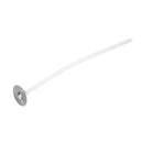 100Pcs 12cm Candle Wicks Cotton Core Pre Waxed With Sustainers For Candle Making