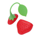 2pcs Silicone Tea Infuser Ball Pass Filter Tea Infuser Strainer Spoon Straw Z1J1