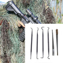 6pcs Nylon Gun Cleaning Tool Set Clean Picks Brush Carbon Double Ended ipk OBK
