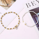 2Pcs/set Hand-knitted Beaded Shell Conch Bracelets Jewel Hot Fashion Ladies X1T9
