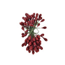 100X Artificial Red Holly Berry On Wire Bundle Garland Wreath Making ChristmasJR