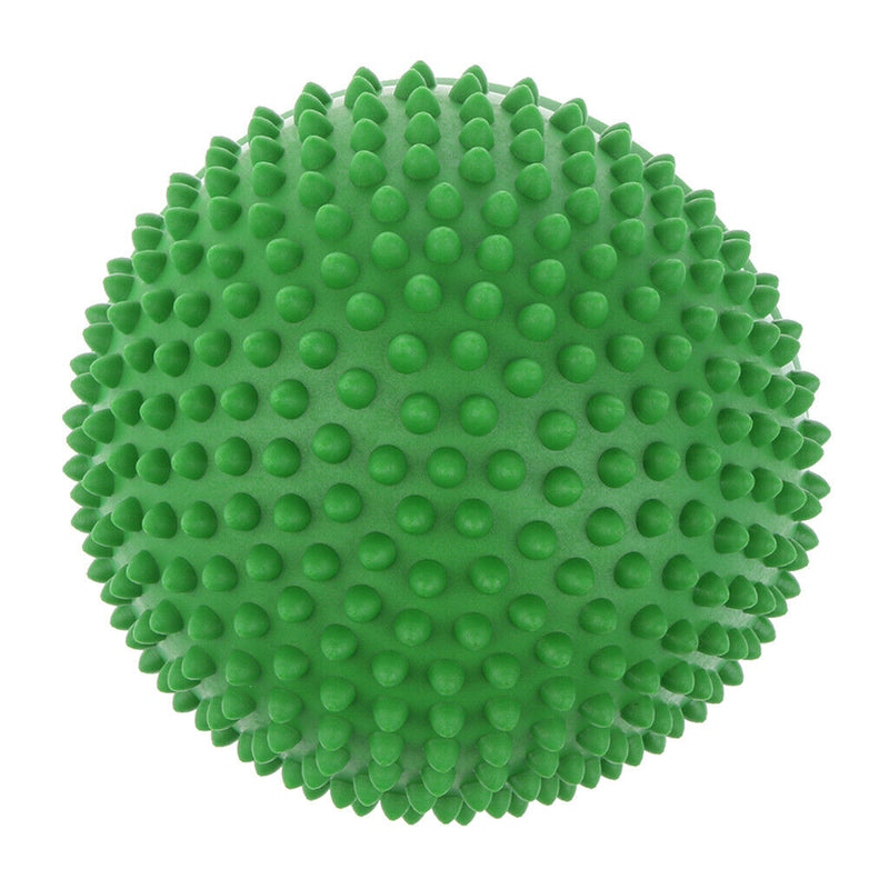 Green Yoga Half Ball Dome Balance Trainer, Anti-Slip Hedgehog Exercise Balance