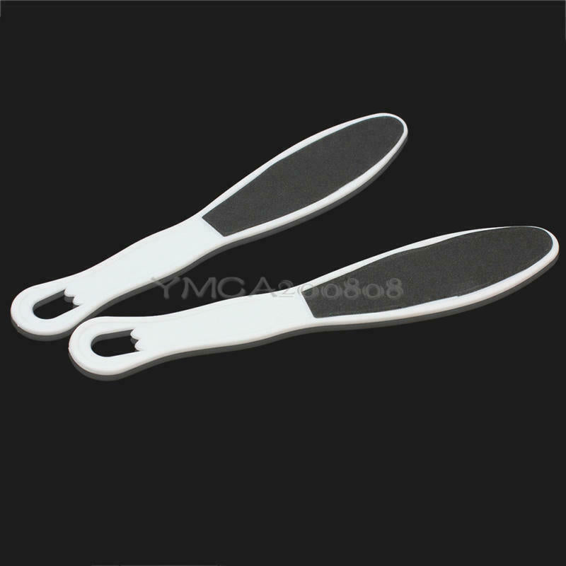 2Pcs Double Side Foot Rasp File Dead Skin Calluses Remover Pedicure Polisher