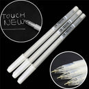 3pcs 0.8mm White Ink Photo Album Gel Art Drawing Graffiti Marker Pens Stationery