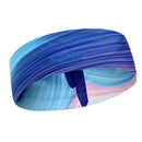 Mens Womens Sweat Sweatband Headband Yoga Gym Running Stretch Sports Hea TTH