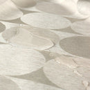 200 x 220Cm Elegant Circle Solid Shower Curtain Polyester Fabric Thick Wate
