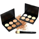 Eyeshadow Palette Smokey Makeup Eye Nude Cosmetic makeup eyeshadow brush  %ã€Š