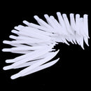 20x Disposable Tweezers Plastic Medical Small Beads Forceps for Jewelry Maki ME