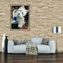 DIY Full Drill Diamond Painting Christmas Gift Dog Ball Cross Stitch Craft