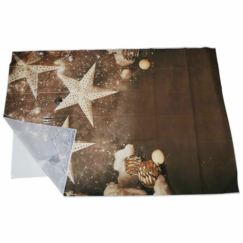 Vinyl Photography Background Snowflake Christmas star Computer Printed chil Q7K8