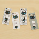 Cute Black Cat Magnetic Bookmark Paper Clip Bookmark School Office Supply Pro 1x