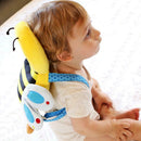 Safety Baby Head Protection Pillow Headrest Pad Neck Protector (Bees) A