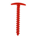 5Pcs/Pack 14.5cm Plastic Tent Peg Nail Tent Stakes for Outdoor Camping Red