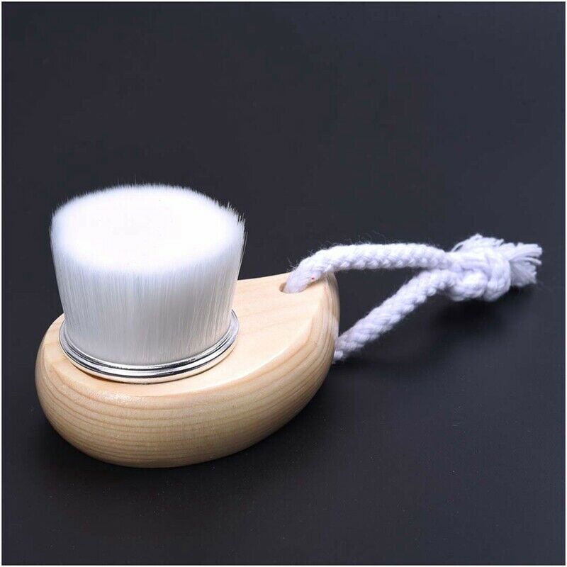 Fiber Facial Face Clean Wash Deep Cleansing Pore Care Brush Mild M9V7