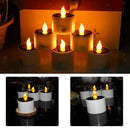 Solar Power LED Candle Flameless Solar LED Light Lamp Wedding Home Garden