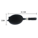 Waffle Cone Maker,Nonstick Easy to Clean Crepe Pan Iron,Multifunctional Dou