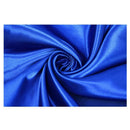 Women's Wedding Bridesmaids Prom Dress Stretch Satin Shawl royal blue