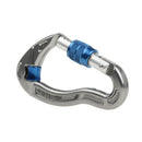 25KN Aluminum Screw Locking Carabiner Rock Climbing Caving Arborist
