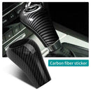 Carbon Fiber Gear Shift Knob Cover Trim For Mercedes W203 W204 W213 C2D4